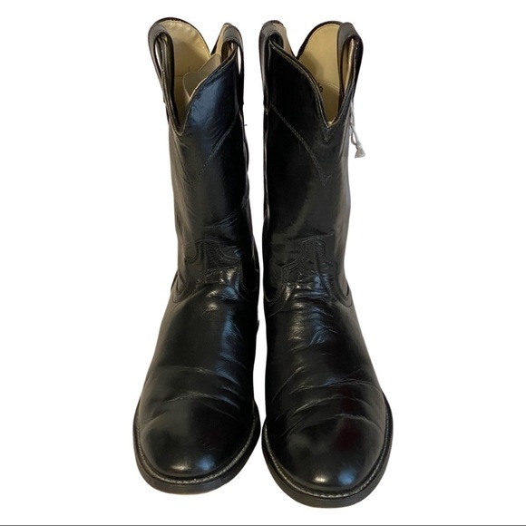 Laredo Mens leather cowboy boots main image 7